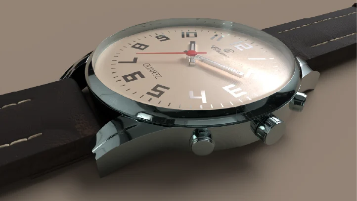 modé 3D montre